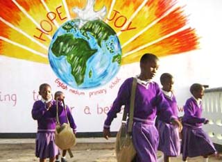 La scuola del Villaggio della Gioia